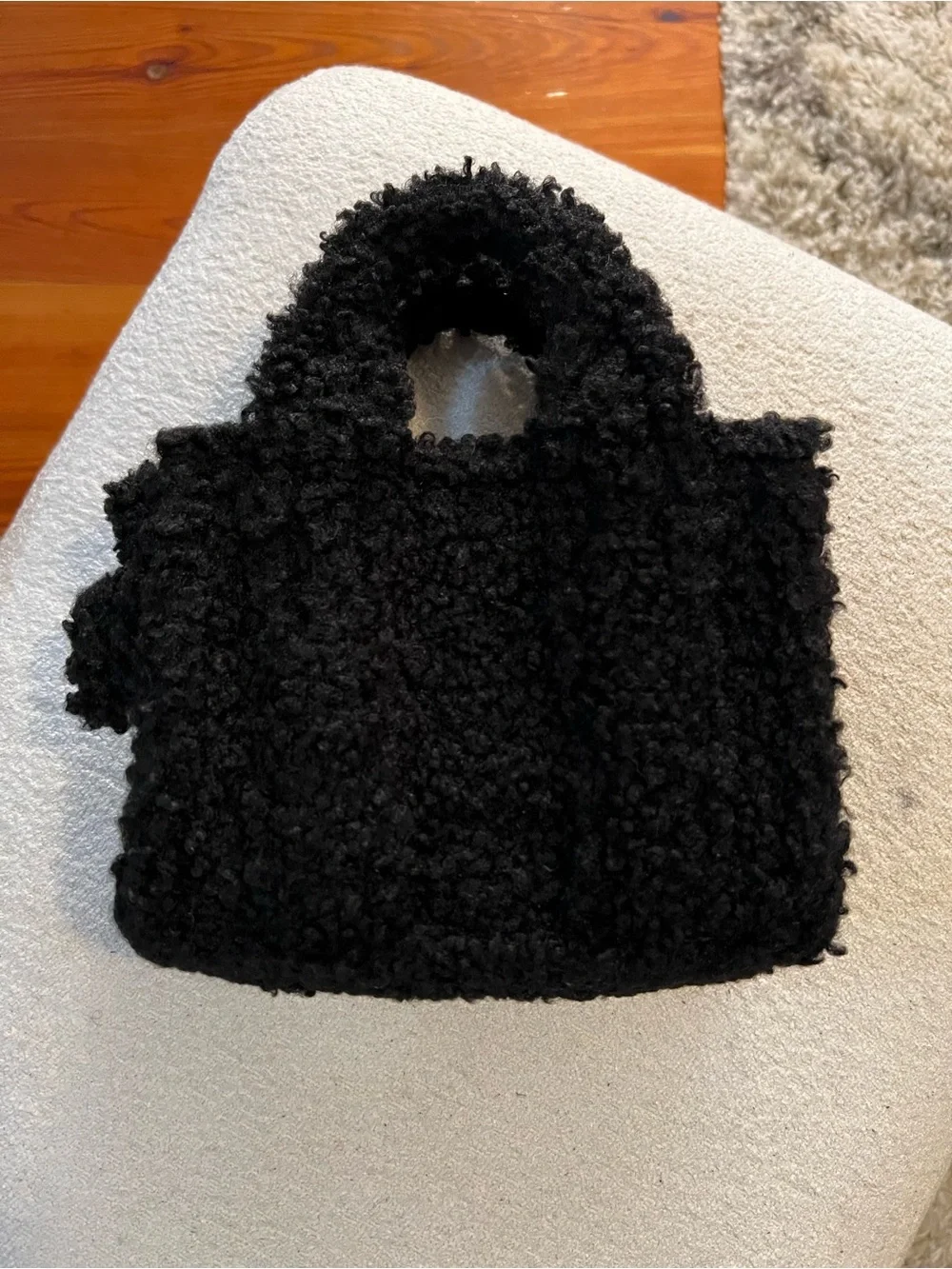 Marc Jacobs Mini Teddy “The Tote Bag” Tote, Black